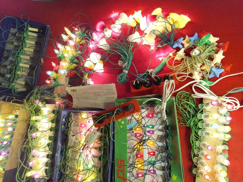 Lampki choinkowe Prl