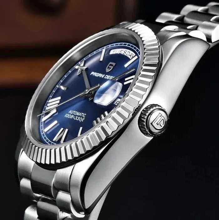 Pagani Design PD-1752 36MM 100M / 10ATM Nowy, GW 12 miesięcy Blue