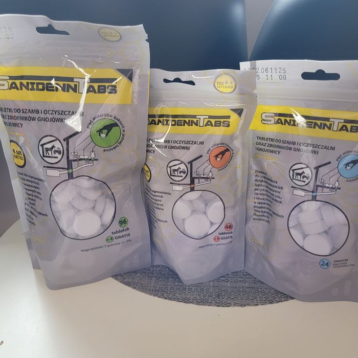 Bakterie do szamb I oczyszczalni Sanidenn Tabs
