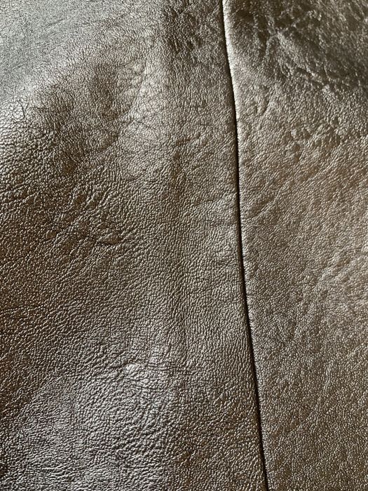 Юбка короткая кожзам