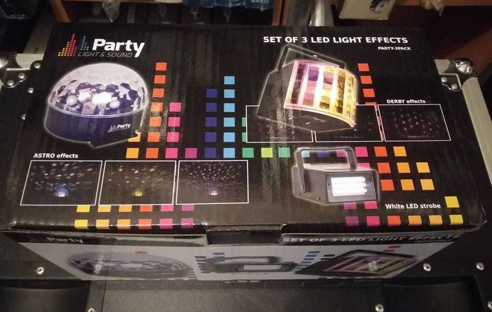 KIT Iluminação Discoteca NOVO por estrear, faço envio