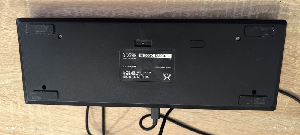 Klawiatura Krux Neo Pro RGB Wireless Gateron