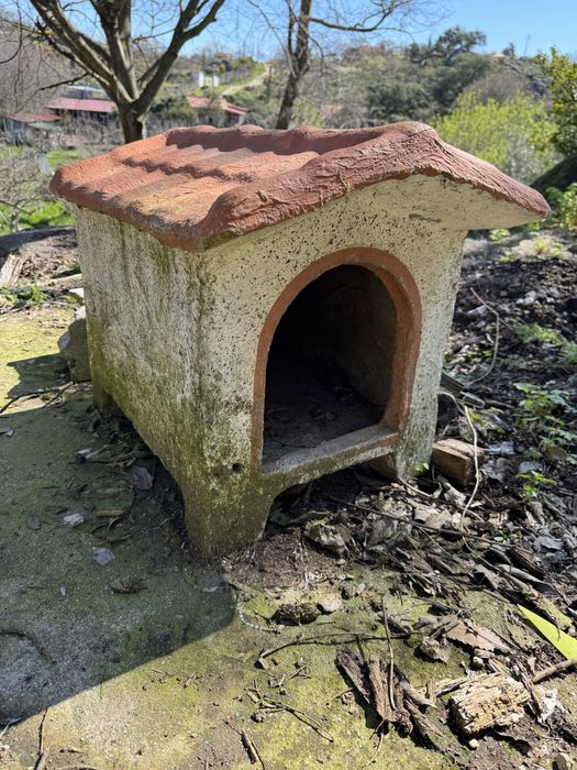 Casota cão cimento