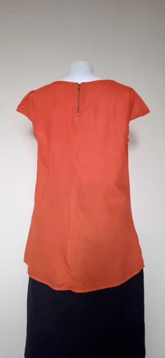 pomarańczowa bluzka Stradivarius