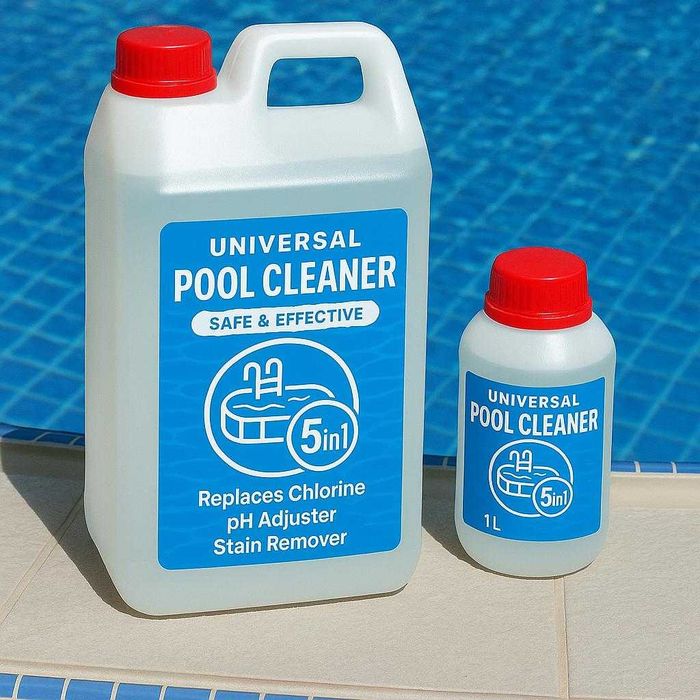 НЕДОРОГО! Универсальное средство для бассейна химия 5в1 - POOL CLEANER