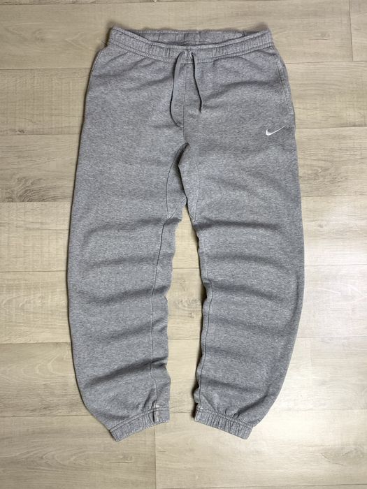 Чоловічі широкі сірі штани nike baggy fit
