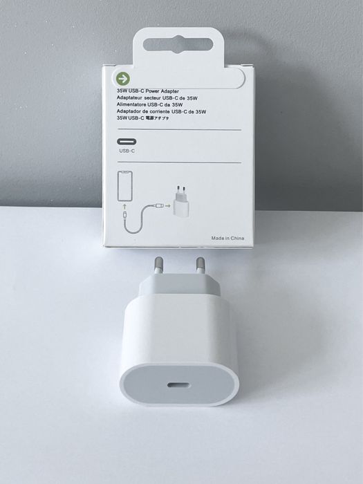 Ładowarka 35W USB-C Superszybka do Apple iPhone iPad - NOWY Adapter