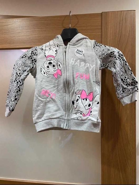Bluza 101 dalamtyńczyków rozm. 92 dziewczynka z Pepco