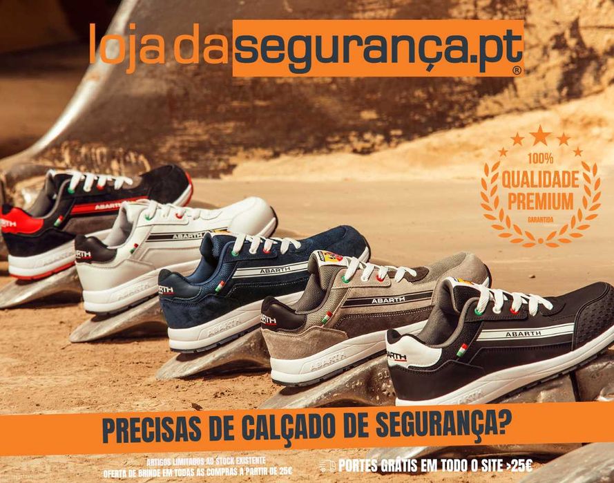 Calçado Sapato Bota Proteção Segurança FORWALK MADE IN PORTUGAL