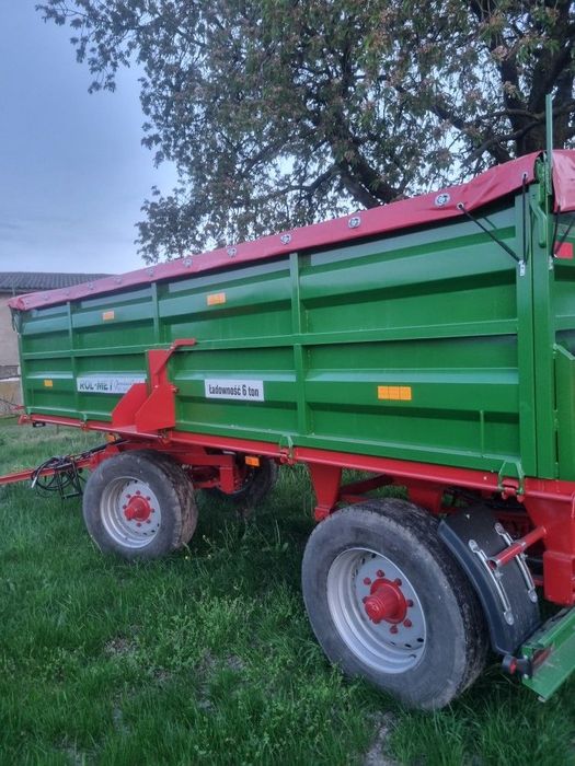 Ifa HW 6011  Przyczepa po remoncie kapitalnym . Wywrotka na 2 strony .
