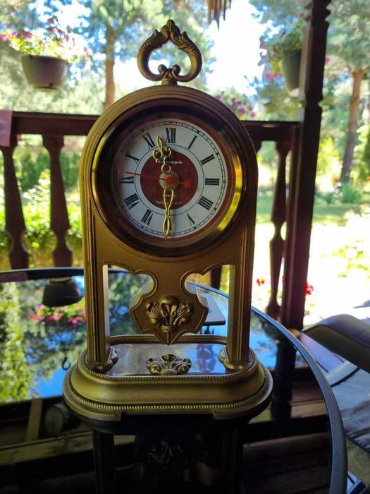 Zegar kominkowy Jantar, kwarcowy