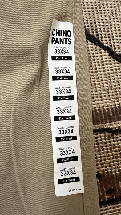 UNIQLO чіноси 33/34