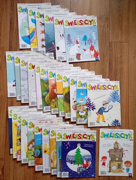 Zestaw komplet 29 czasopismo Świerszczyk 2012-2014