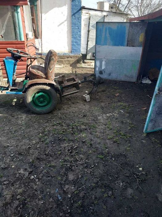 Саморобний новий міні-трактор на польському двигуні 7.5 к.с