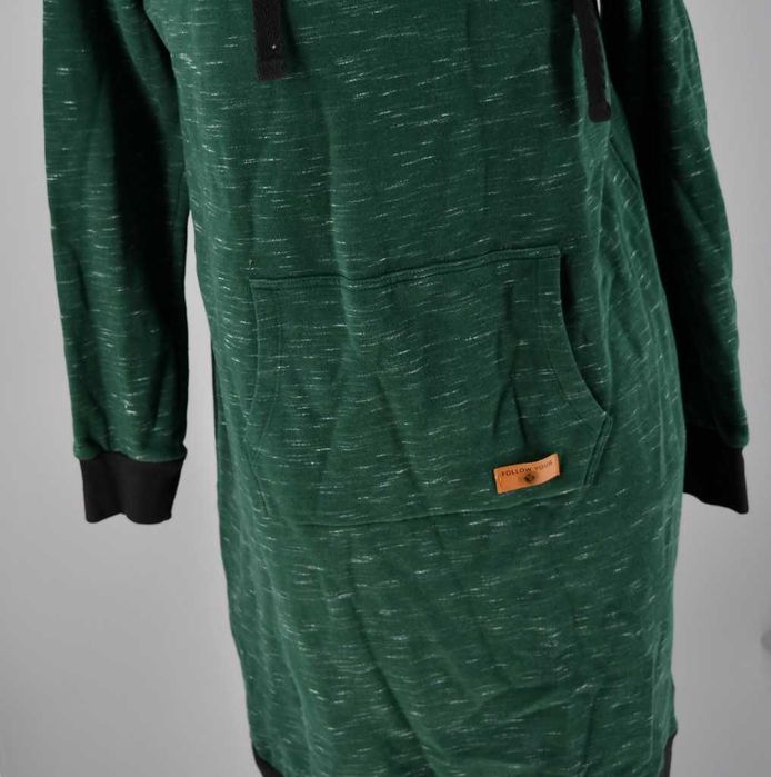 Dresowa sukienka z kapturem Bonprix 40/42