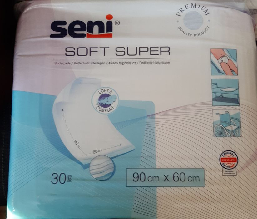 Podkłady higieniczne Seni Soft 60x90