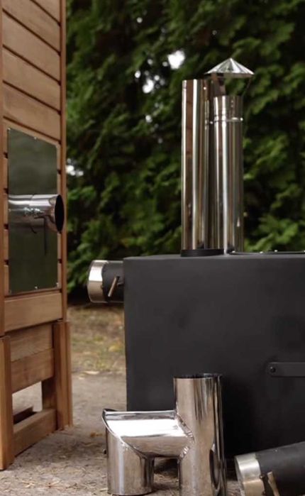 Автономна Коптильня холодного та гарячего копчення ПРАЦЮЄ БЕЗ СВІТЛА