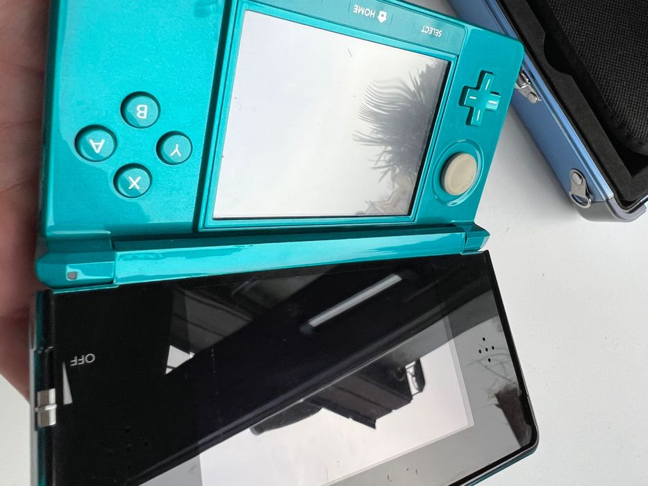 Nintendo 3DS Turkusowy + etui piękny
