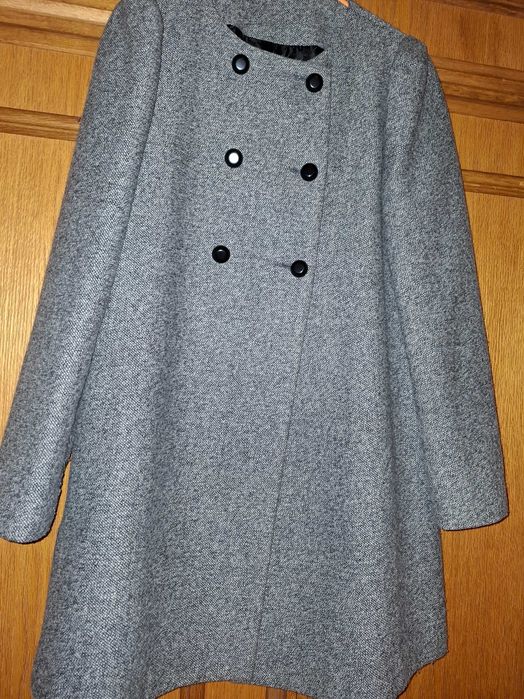 Casaco traçado de tecido confortável