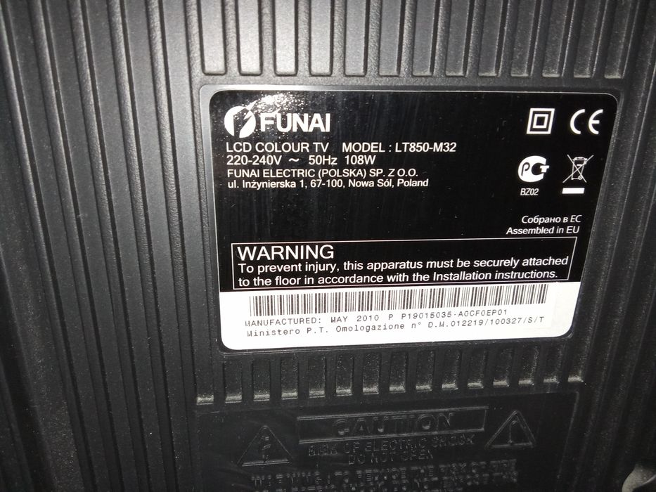 Sprawny TELEWIZOR Funai 32 Hd ready