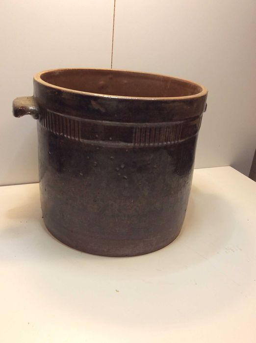 Garnek kamionkowy gliniany BOCHNIA 8 LITRÓW
