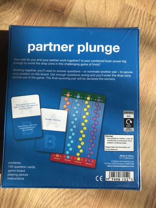 Гра настільна Partner plunge Marks&Spencer