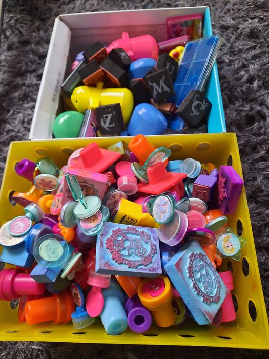 Pieczątki dla dzieci, porządki, dużo