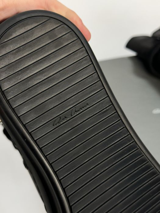 Rick Owens Leather Ramones Jumbo Lace кеди кросівки кеды opium archive