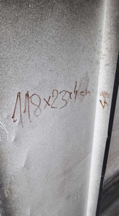 Blacha okapowa lub parapet czarna