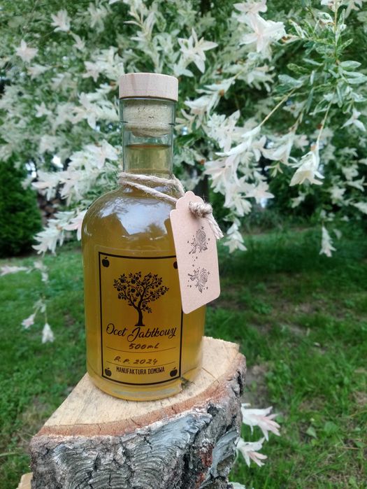 Ocet jabłkowy fermentowany naturalnie