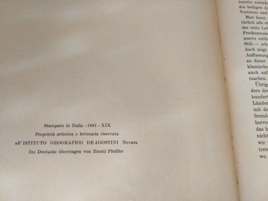 Книга антиквариат Velazquez 1941 на немецком