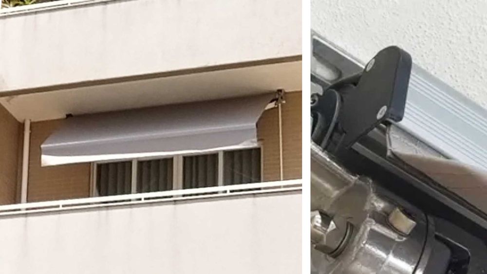 Toldo grande NOVO 3m | Alumínio – pronto a instalar