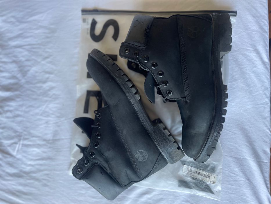 Botas Timberland Pretas Originais - Tamanho 42