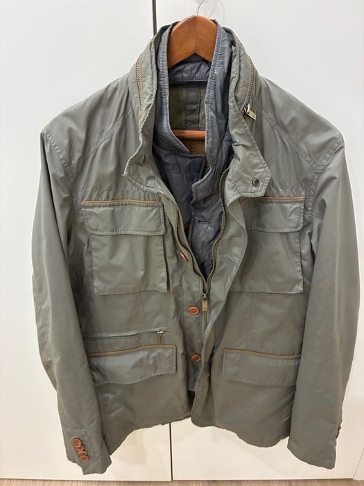 Blusão Maximo Dutti  Cinzento com capucho