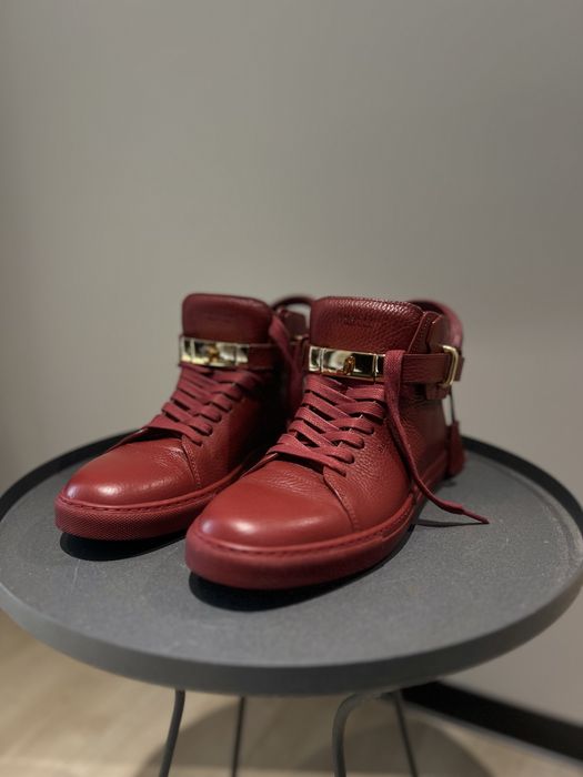 Кеды Buscemi 100MM Red Grained