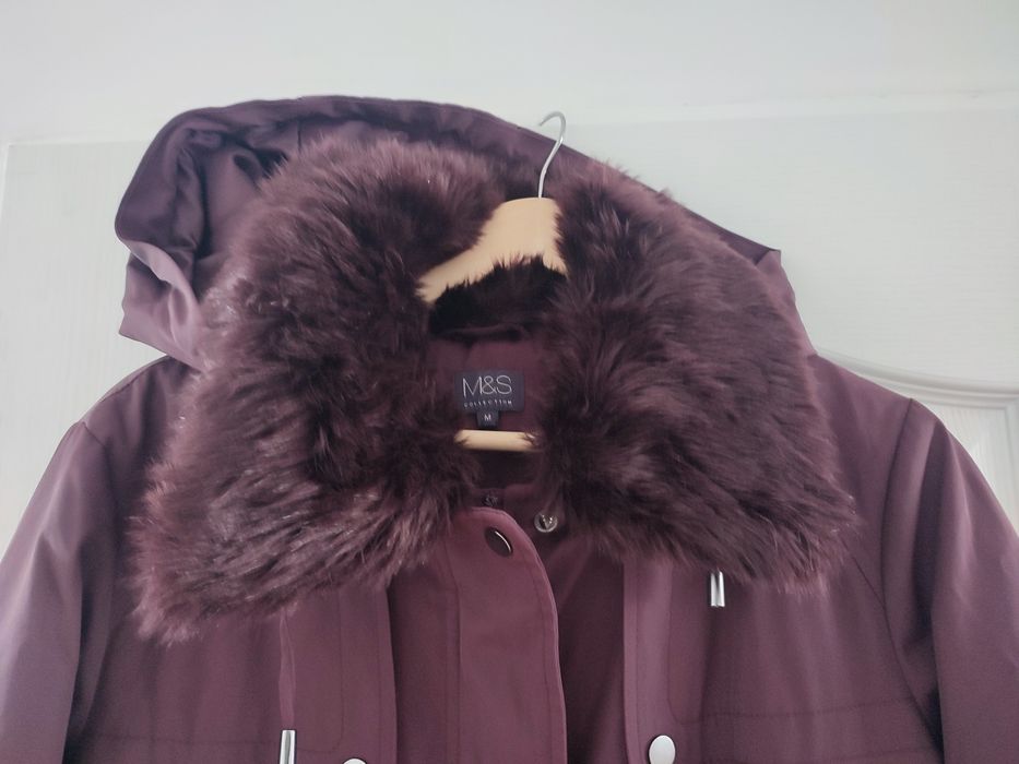 Kurtka bordowa  M&S