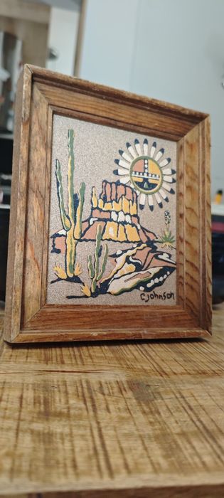 Obraz z piasku z USA