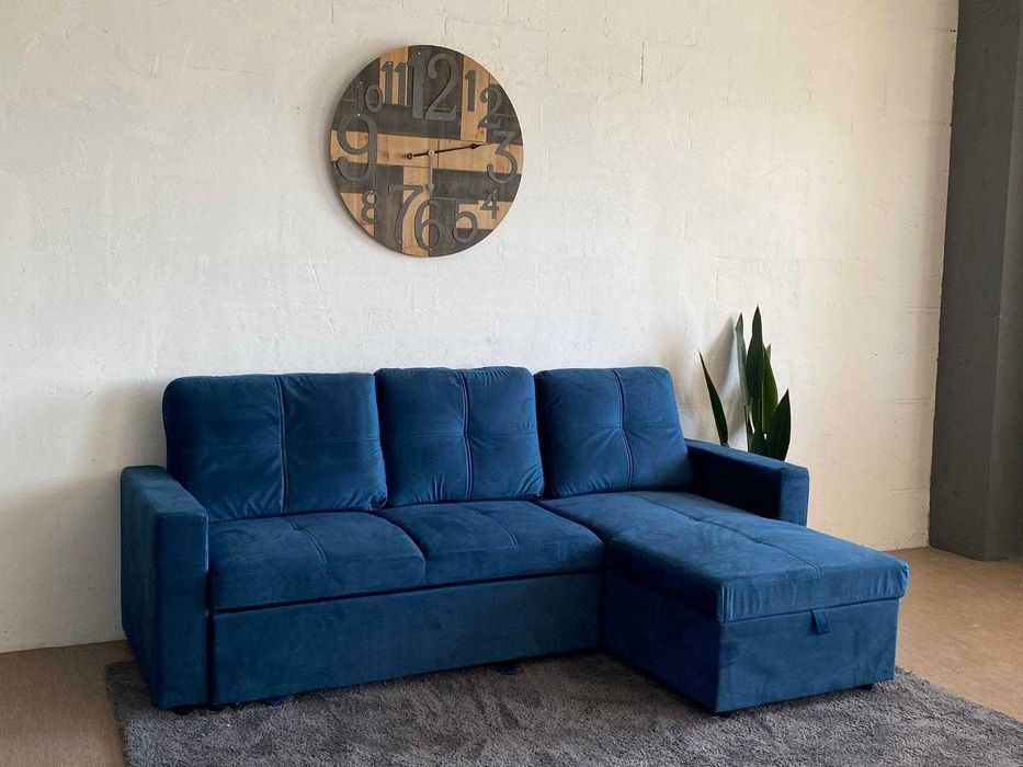 OFERTA Sofá Chaise Longue com Cama e Arcão Novo Envio Gratuito Paga na Entrega