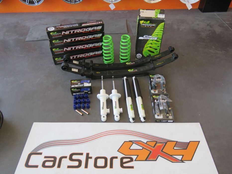 Kit completo de suspensão Ironman para Mitsubishi L200 (-) + 5 cm