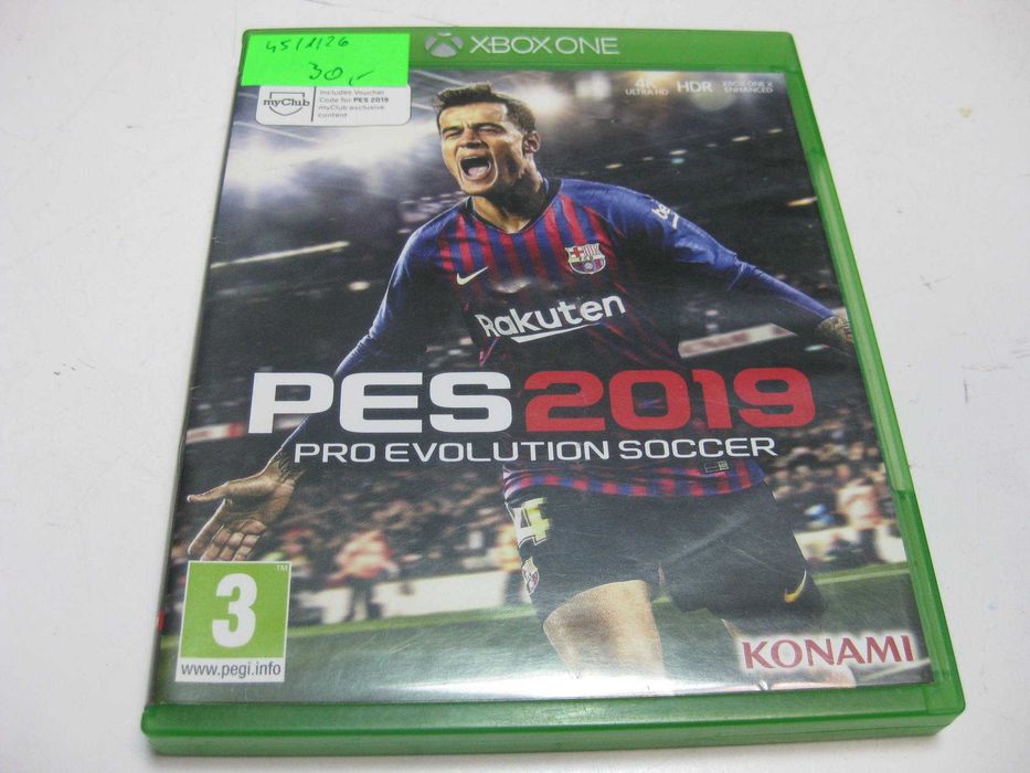 Gra na Xbox One PES 2019 Pro Evolution Soccer