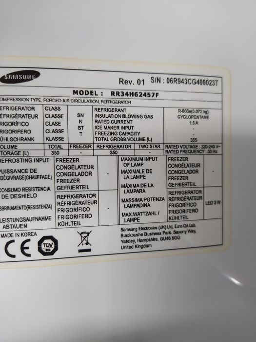 Холодильник "Samsung"
