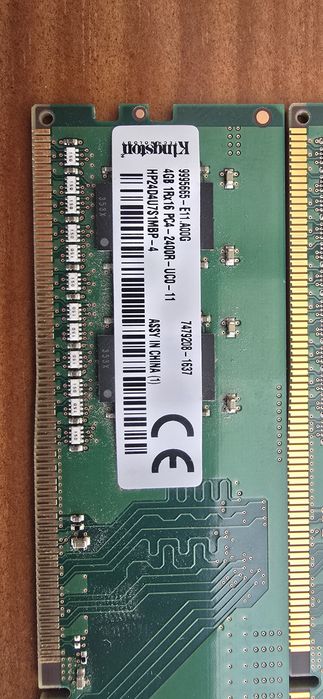Memórias 16GB DDR4 2400 Kingston