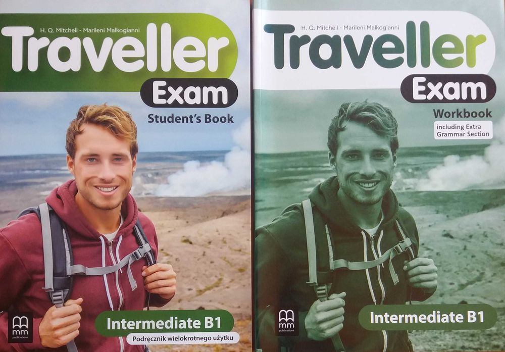 Traveller Exam Intermediate B1 podr. + Zeszyt ćwiczeń MM Publications