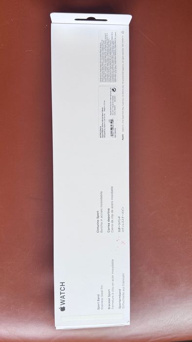 Bracelete Apple Watch Sport 44m branca em bom estado