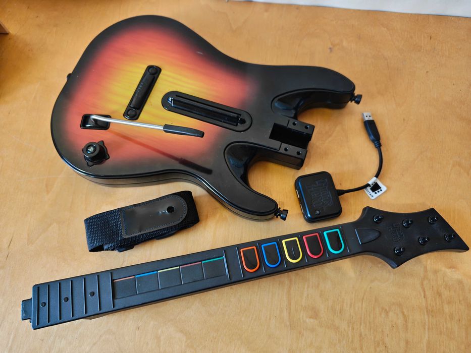 Guitarra Guitar Hero World Tour (PS3) – Com Dongle
