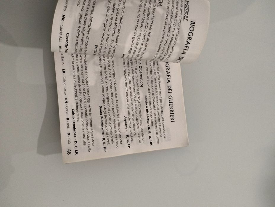 Manual instruções Mortal Kombat Trilogy
