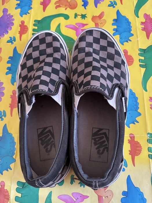 Жіночі кеди Vans у клітинку 37 розмір