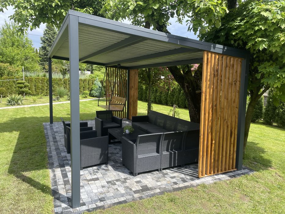 Pergole altany wiaty na wymiar stalowe