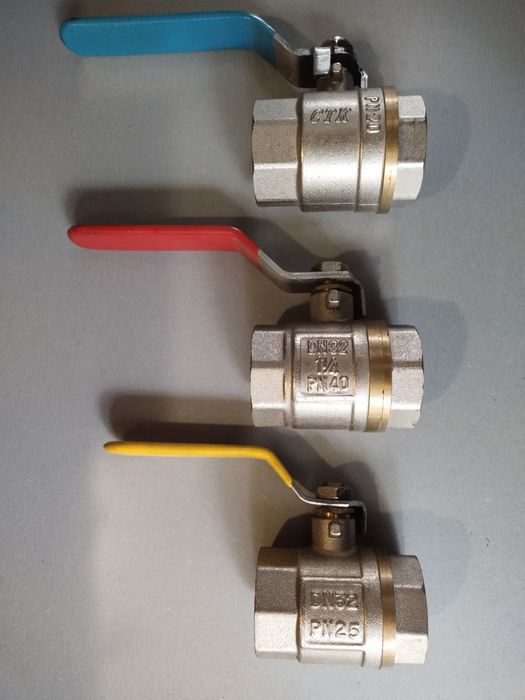 Кран шаровый кульовий на воду 25, 32, 40, 50
