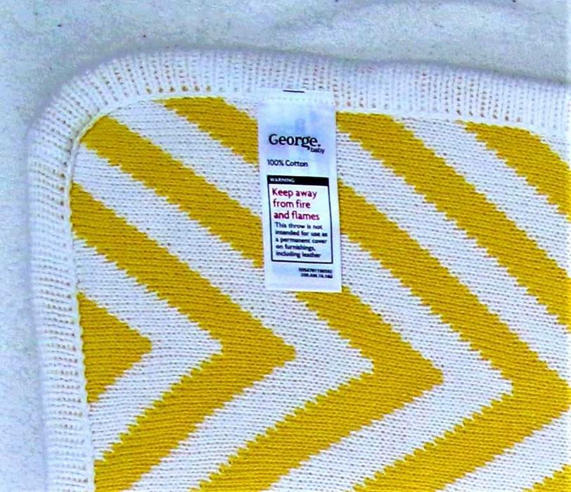 Kocyk bawełniany, otulacz dla niemowlaka - NOWY !!!